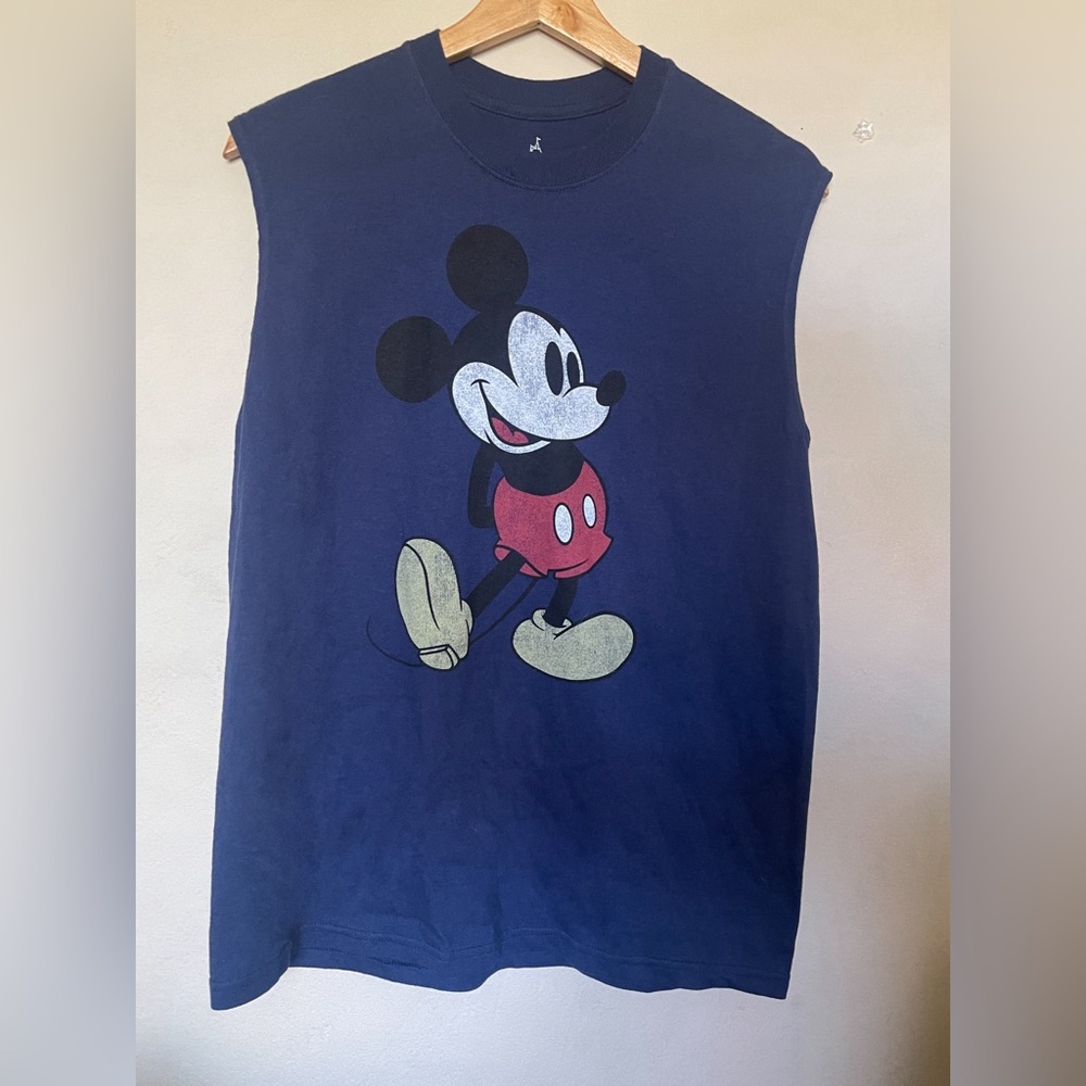 Disneyland Mickey Mouse Tank Top Hanes Size XL